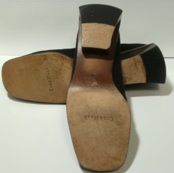 Cole Haan Country black suade lace up size6B - Picture 3 of 3